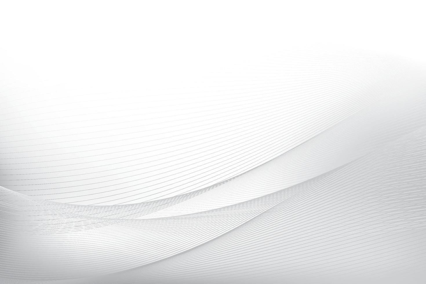 Abstract wave element on gray background. Vector illustration.