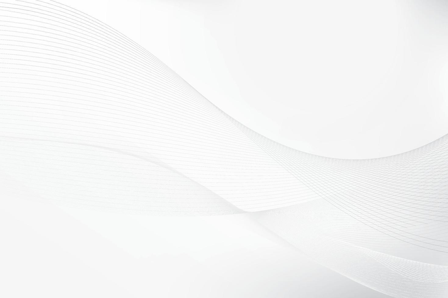 Abstract wave element on gray background. Vector illustration.