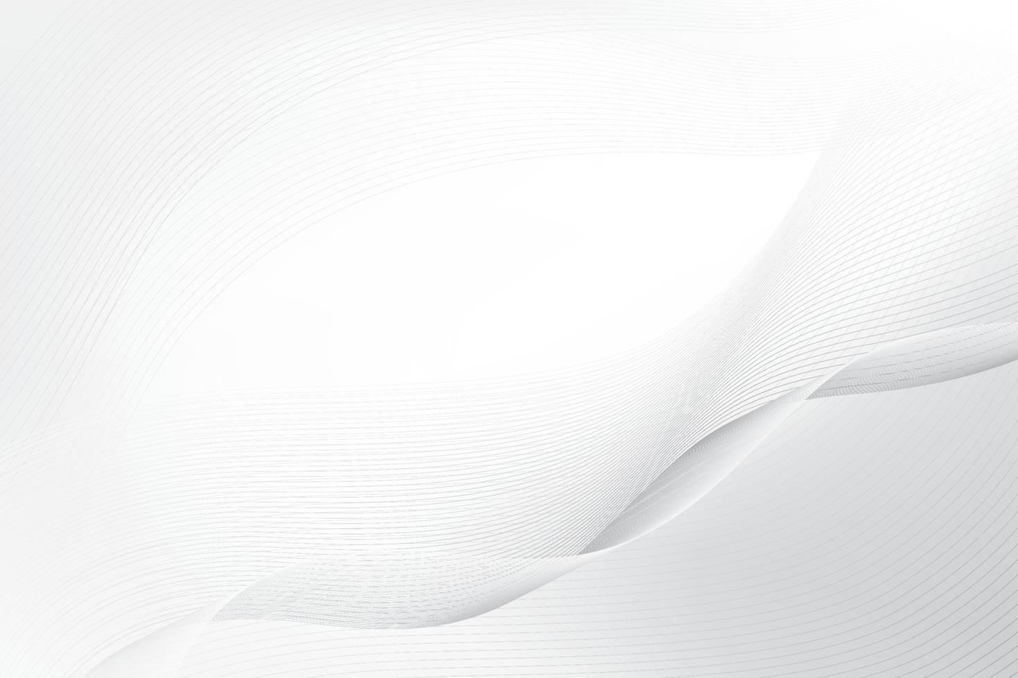 Abstract wave element on gray background. Vector illustration.