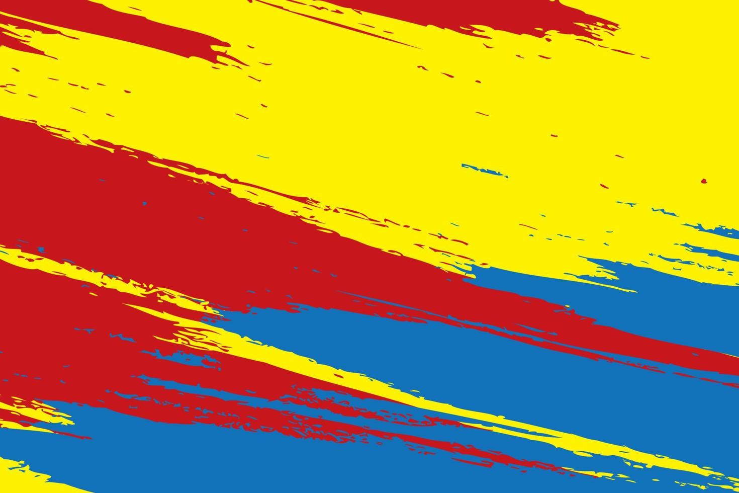Primary colors background, blue, red, and yellow.Modern design ...