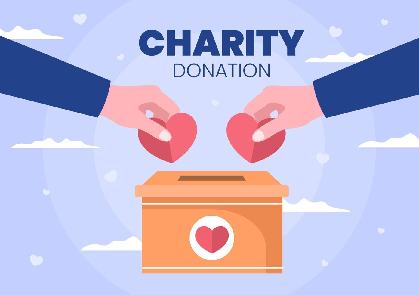 Love Charity or Giving Donation via Volunteer Team Worked Together to Love Charity or Giving Donation via Volunteer Team Worked Together to