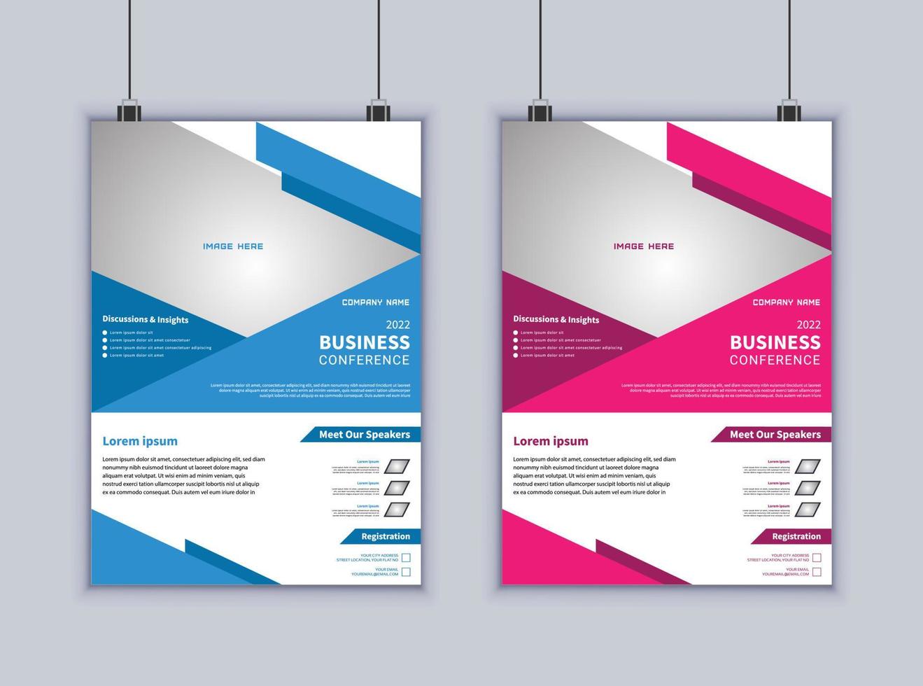 Creative Business Flyer Design. Moder Layout Design. Vector Design. Brochure Template