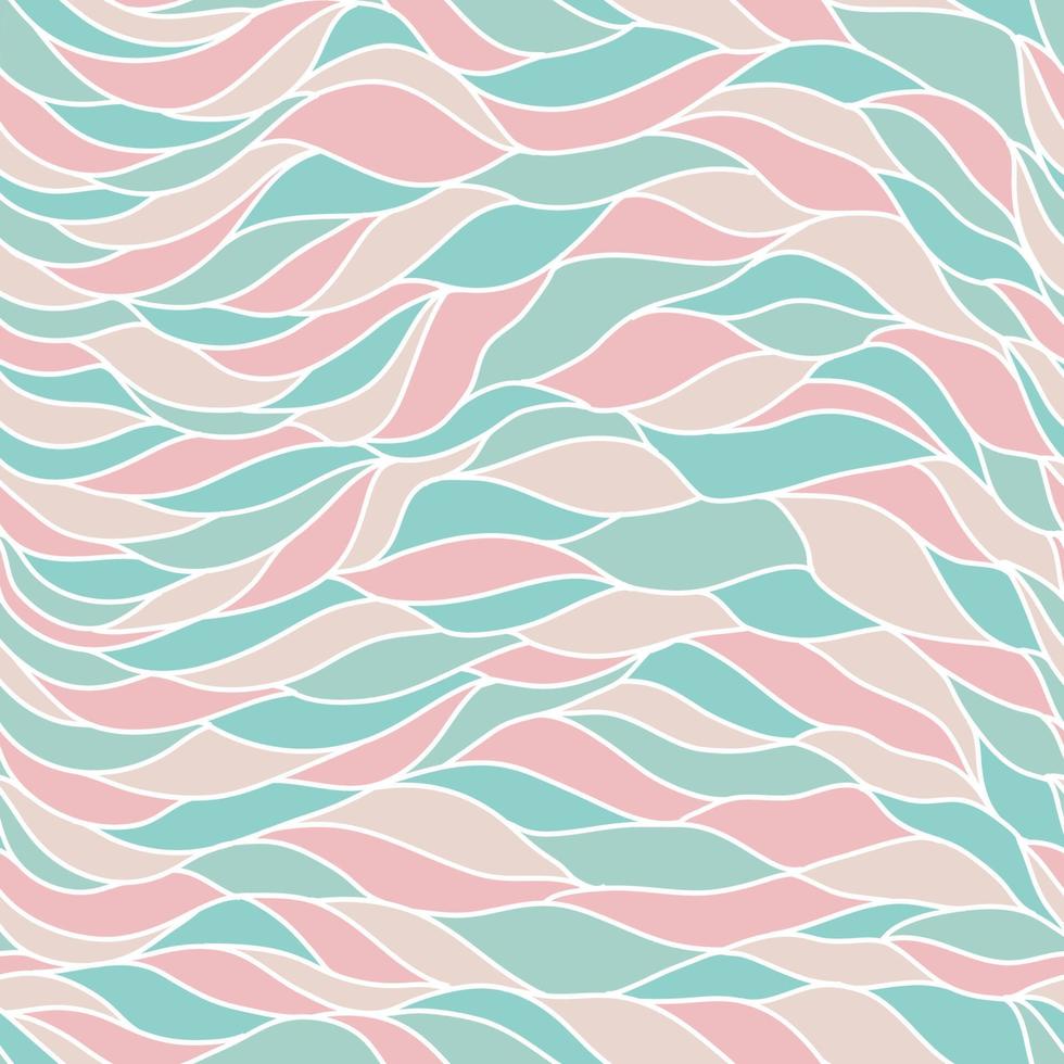 Waves seamless pattern seamless background 05 vector