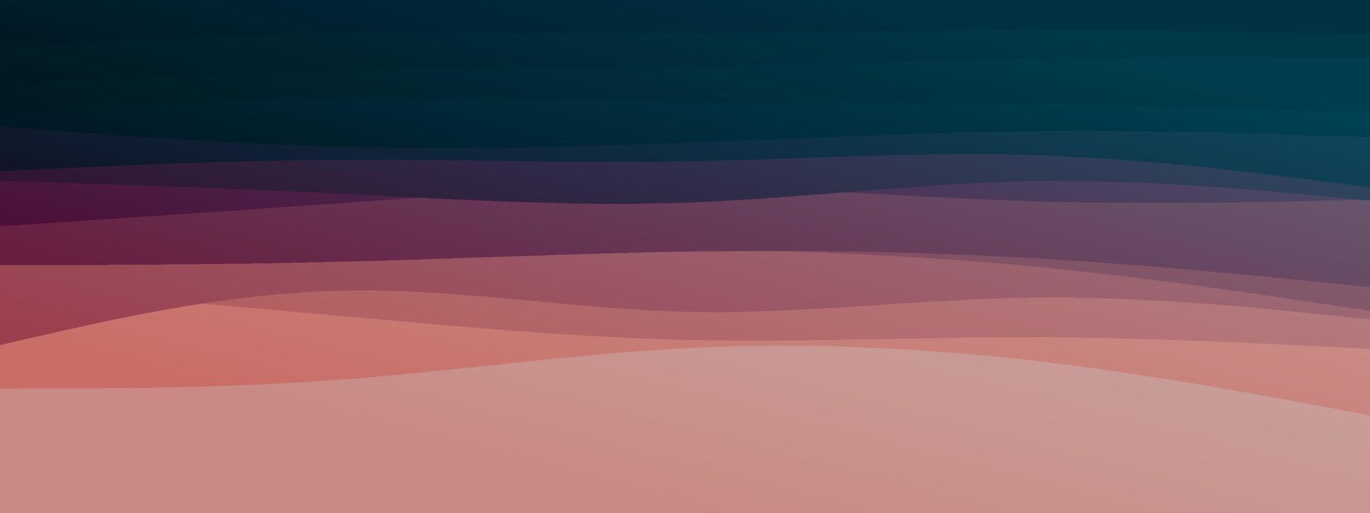 abstract waves fluid shape levels background bright color gradient. Trendy template for brochure business card landing page website. vector illustration eps 10