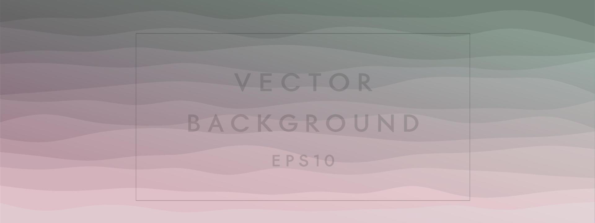 abstract waves fluid shape levels background delicate pastel color gradient. Trendy template for flyer poster business card landing page website. vector illustration eps 10