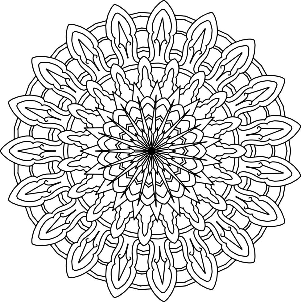 mandala art design, mehndi, tattoo, royal vintage, wedding design vector