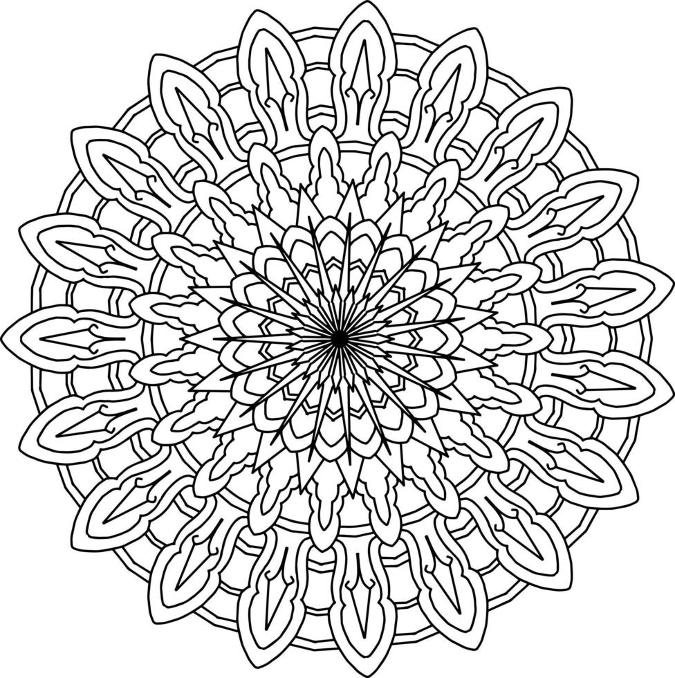 mandala art design, mehndi, tattoo, royal vintage, wedding design vector