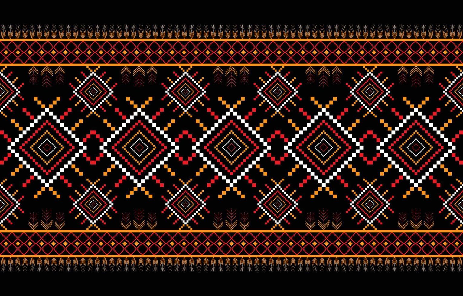 Native patterns traditional textiles abstract ethnic geometric pattern Designs for background or wallpaper, carpets, batik,  vector illustration