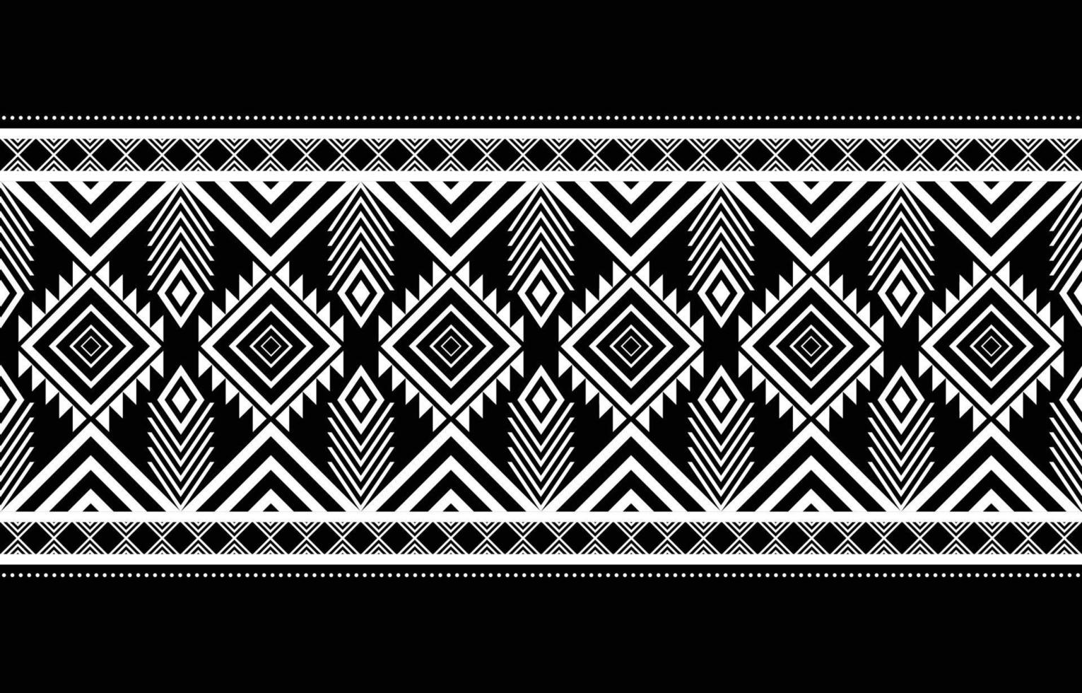 patrón geométrico étnico abstracto textiles tradicionales patrones nativos. diseños para fondos o papeles pintados, alfombras, batik, ilustración vectorial vector