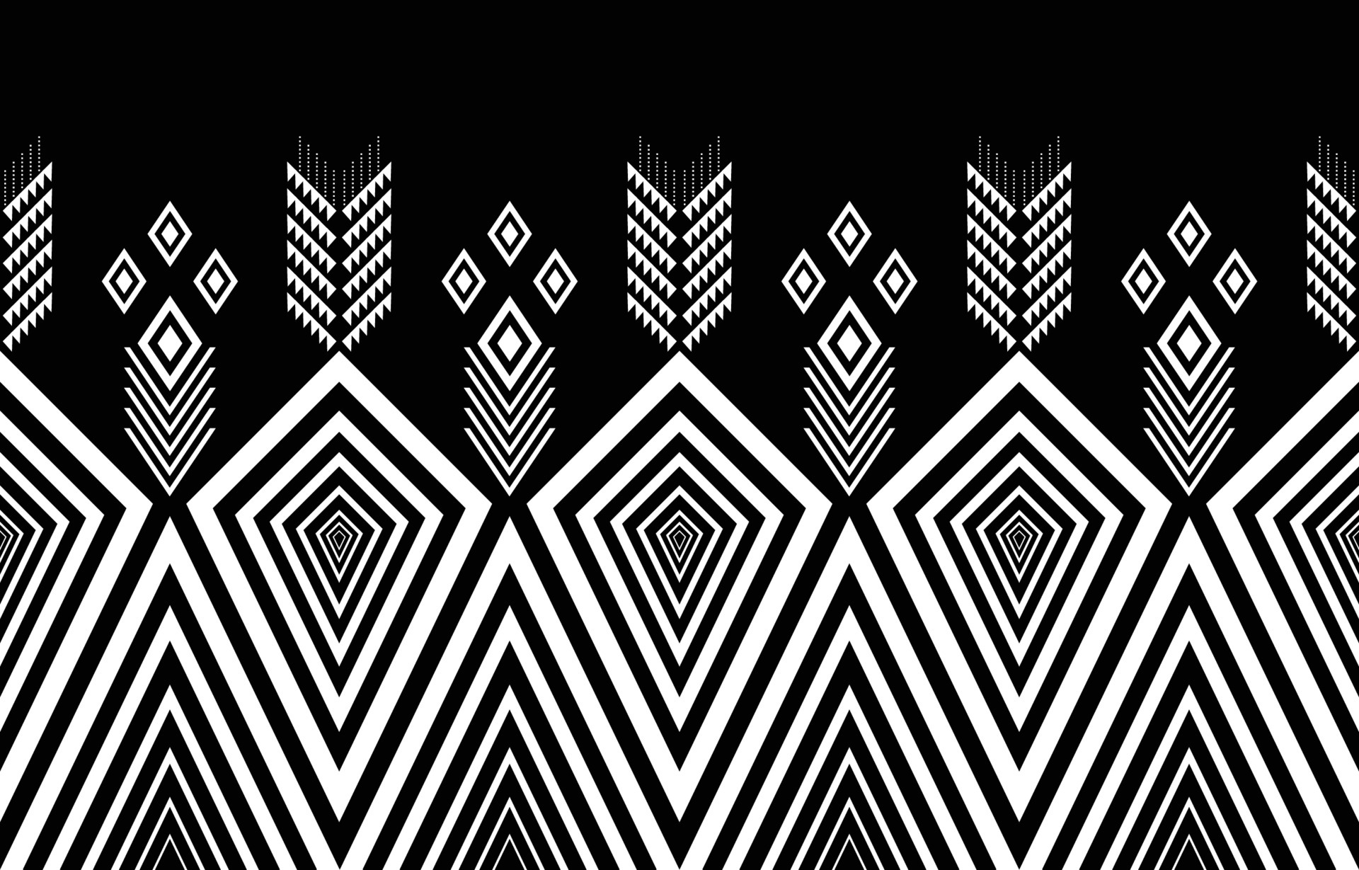 Tribal pattern white and black traditional textiles abstract ethnic  geometric pattern Designs for background or wallpaper, carpets, batik,  vector illustration 4930811 Vector Art at Vecteezy