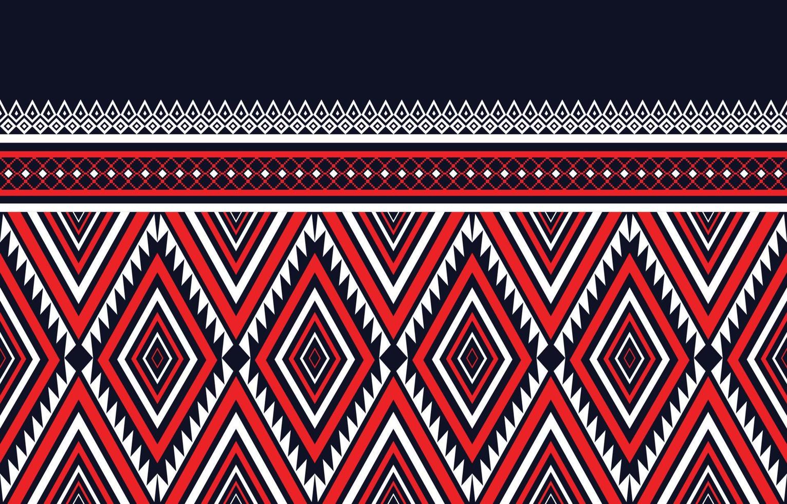 Geometric ethnic patterns indigenous tribal traditional. design embroidery style for background, wallpaper, carpet, cloth, wrap, batik, vector illustration