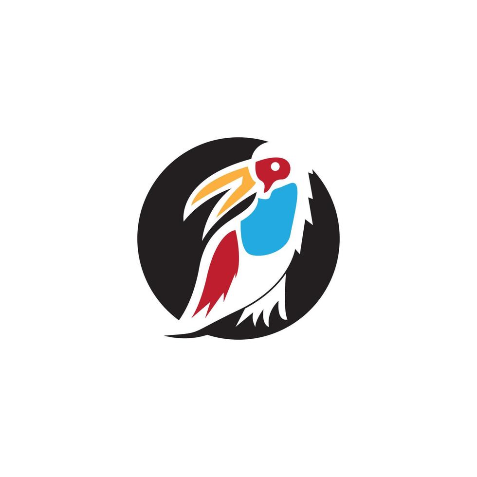 Bird icon and symbol vector illustration