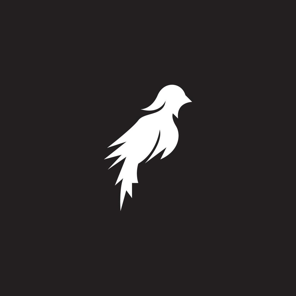 Bird icon and symbol vector illustration