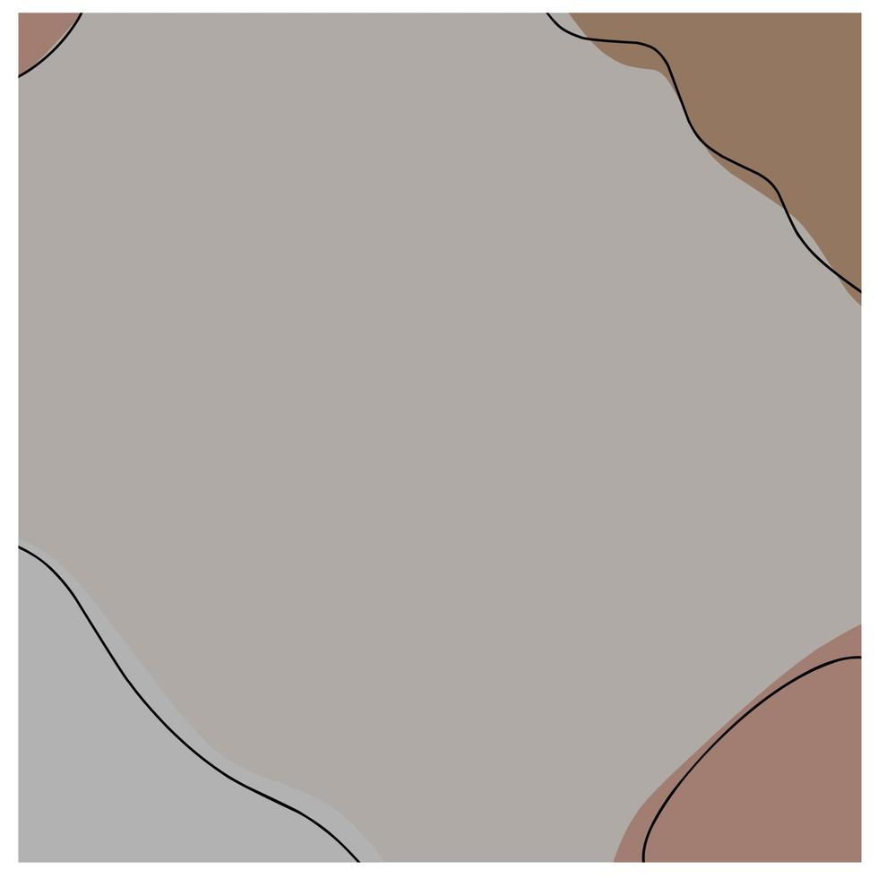 contemporary artistic abstract aesthetic background illustration. vector