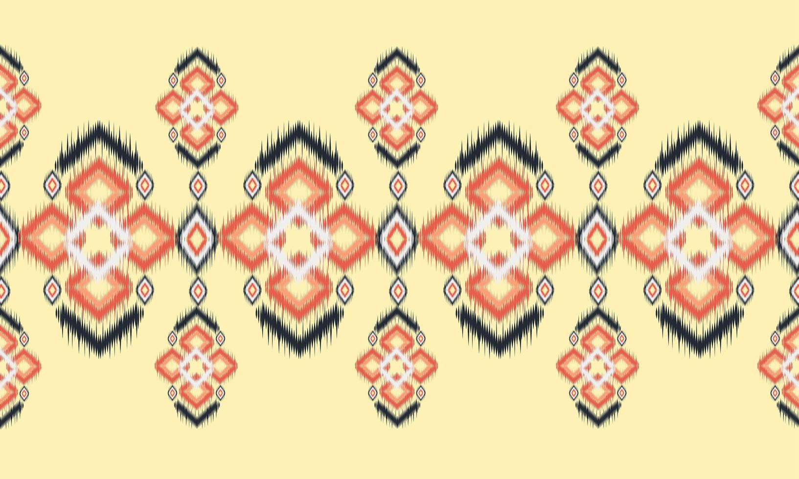 patrón étnico geométrico oriental. patrón sin costuras. diseño para tela, cortina, fondo, alfombra, papel tapiz, ropa, envoltura, batik, tela, ilustración vectorial. patrón de orzuelo vector