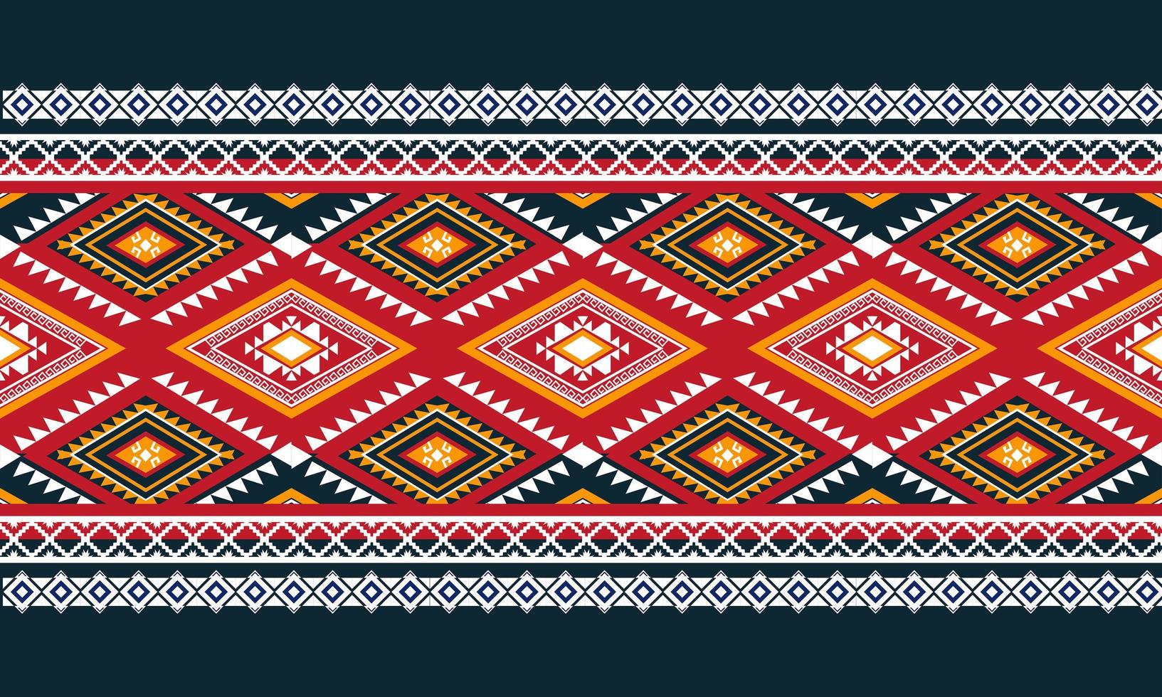 Geometric ethnic pattern seamless. vector