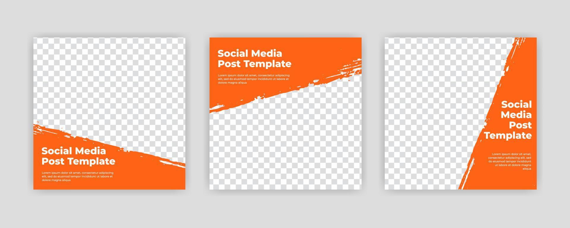 Modern Social Media banner template can be edited. Anyone can use this design easily. Promotional web banners for social media. Elegant sale and discount promo - Vector. vector