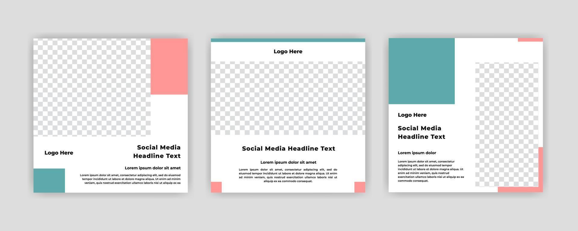 Unique Modern Editable Social Media banner template. Anyone can use this Easy Design Promotion web banner for social media. Modern elegant sales and discount promotions - Vector. vector