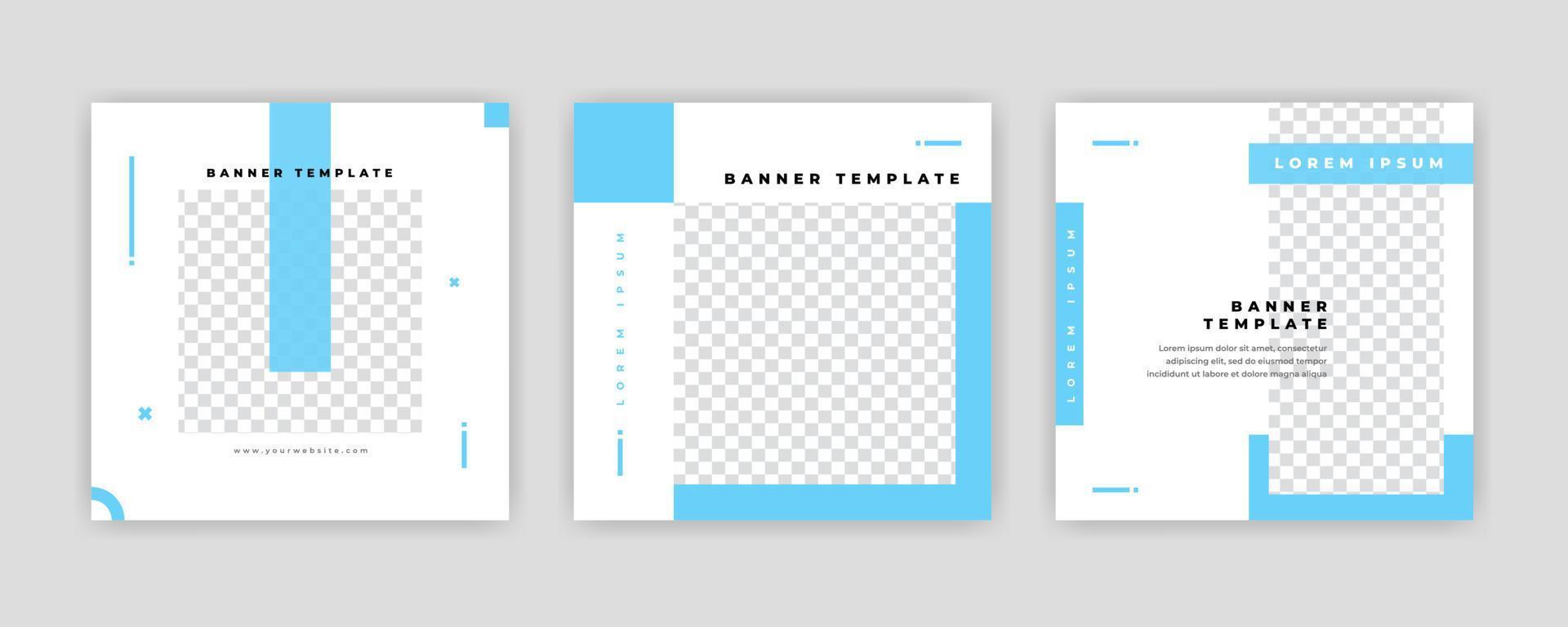 Unique Modern Editable Social Media banner template. Anyone can use this Easy Design Promotion web banner for social media. Modern elegant sales and discount promotions - Vector. vector