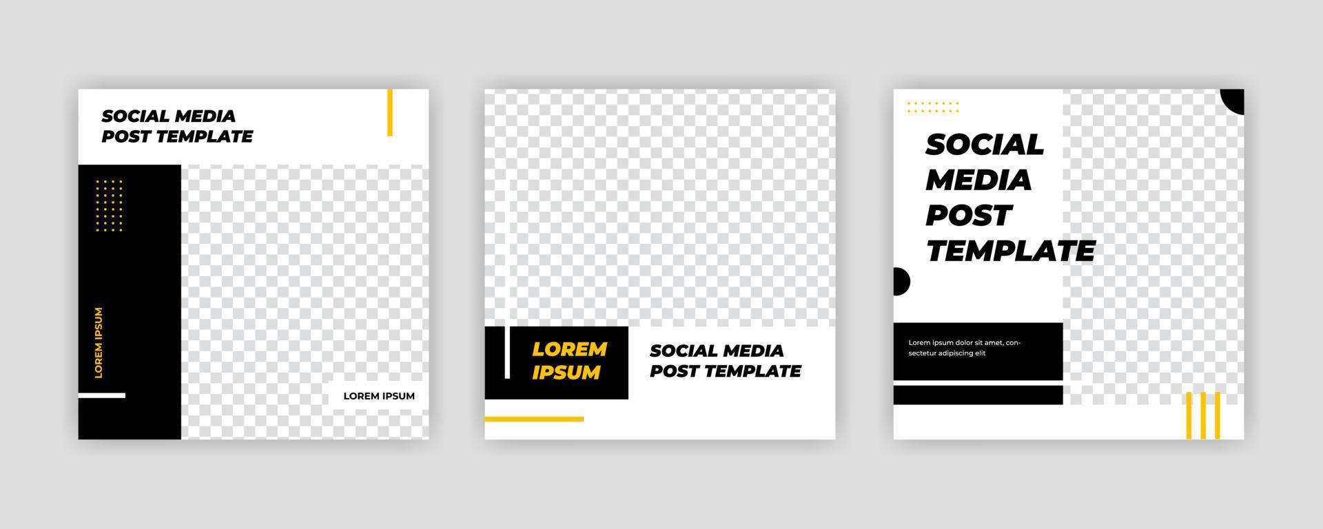 Modern Social Media banner template can be edited. Anyone can use this design easily. Promotional web banners for social media. Elegant sale and discount promo - Vector. vector