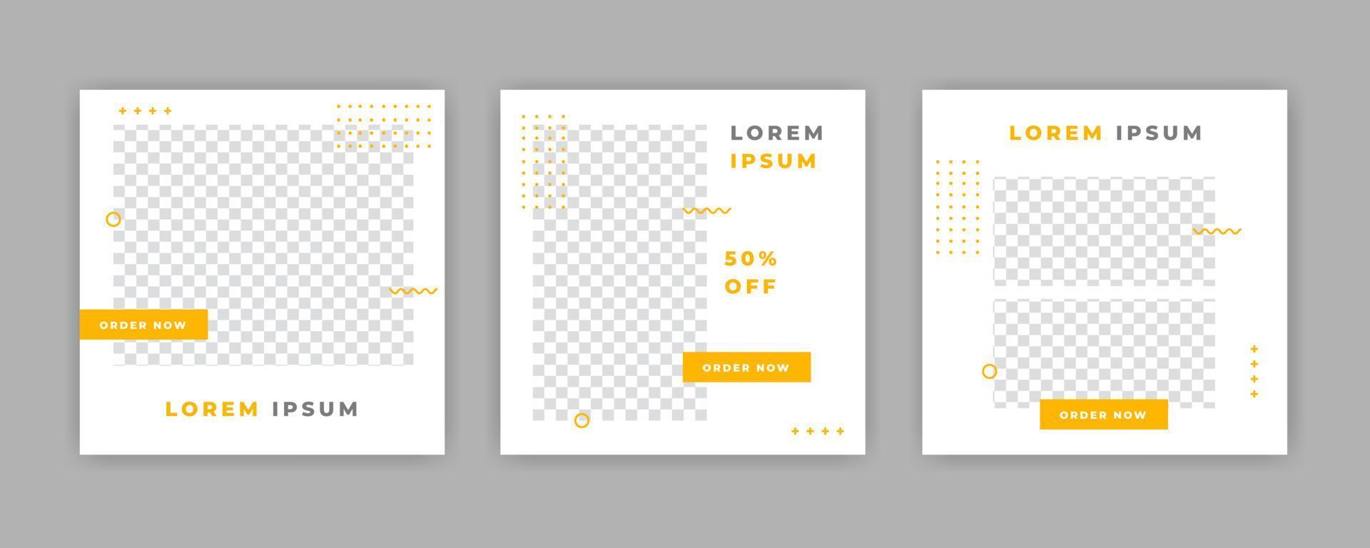Unique Modern Editable Social Media banner template. Anyone can use this Easy Design Promotion web banner for social media. Modern elegant sales and discount promotions - Vector. vector