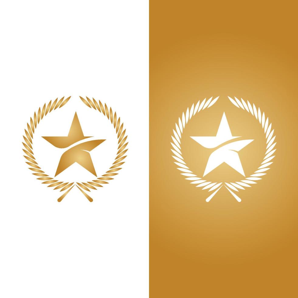 Star icon Template vector illustration