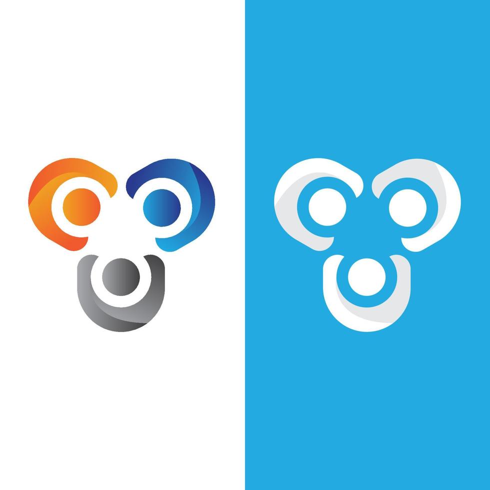 Community, network and social icon vector