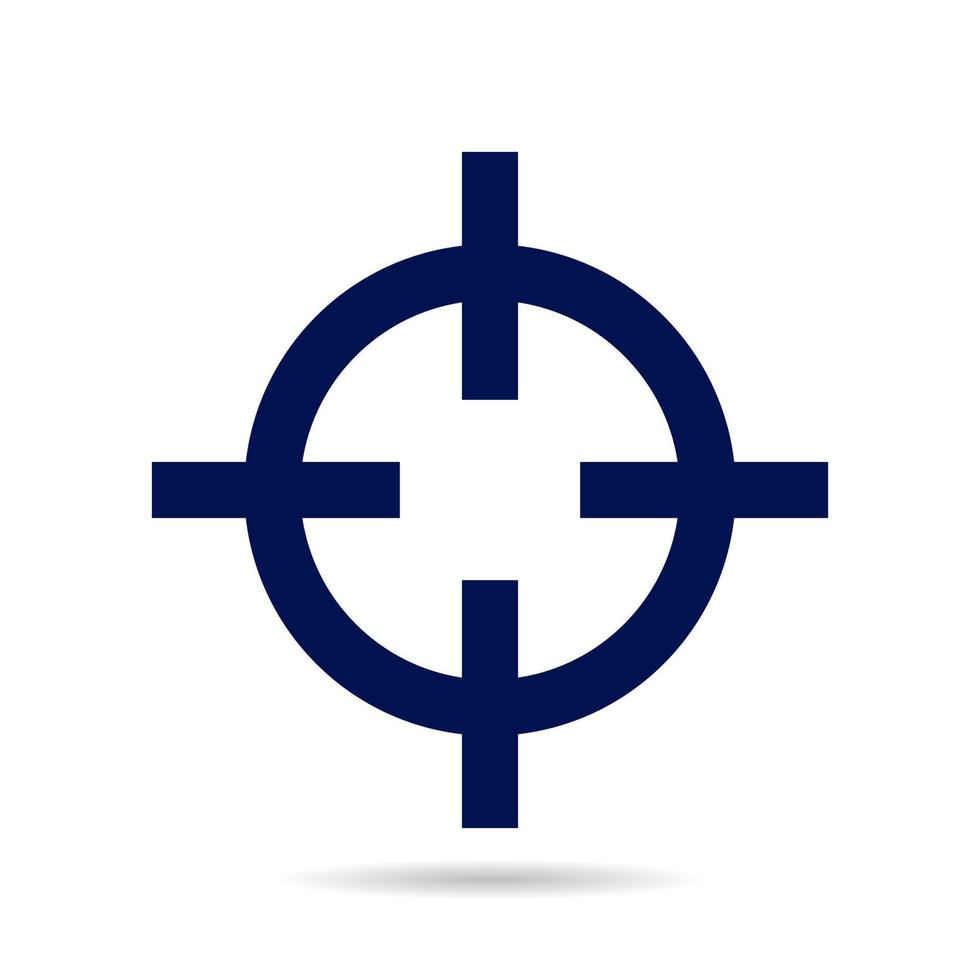 Shooting target icon. target vectors. eps10 vector