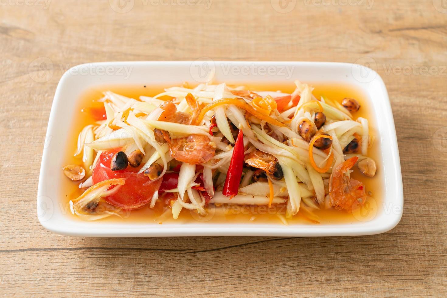 Som Tum - Spicy papaya salad photo