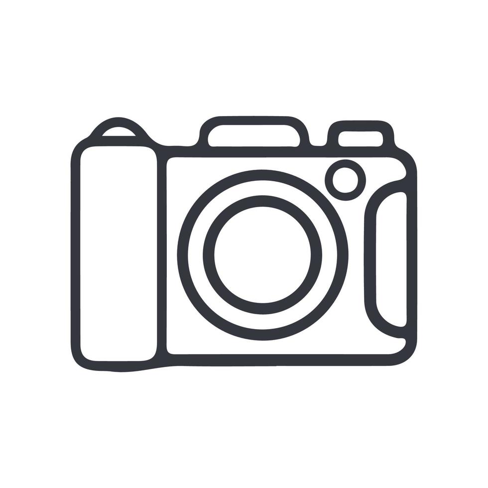 camera icon sign on white background vector