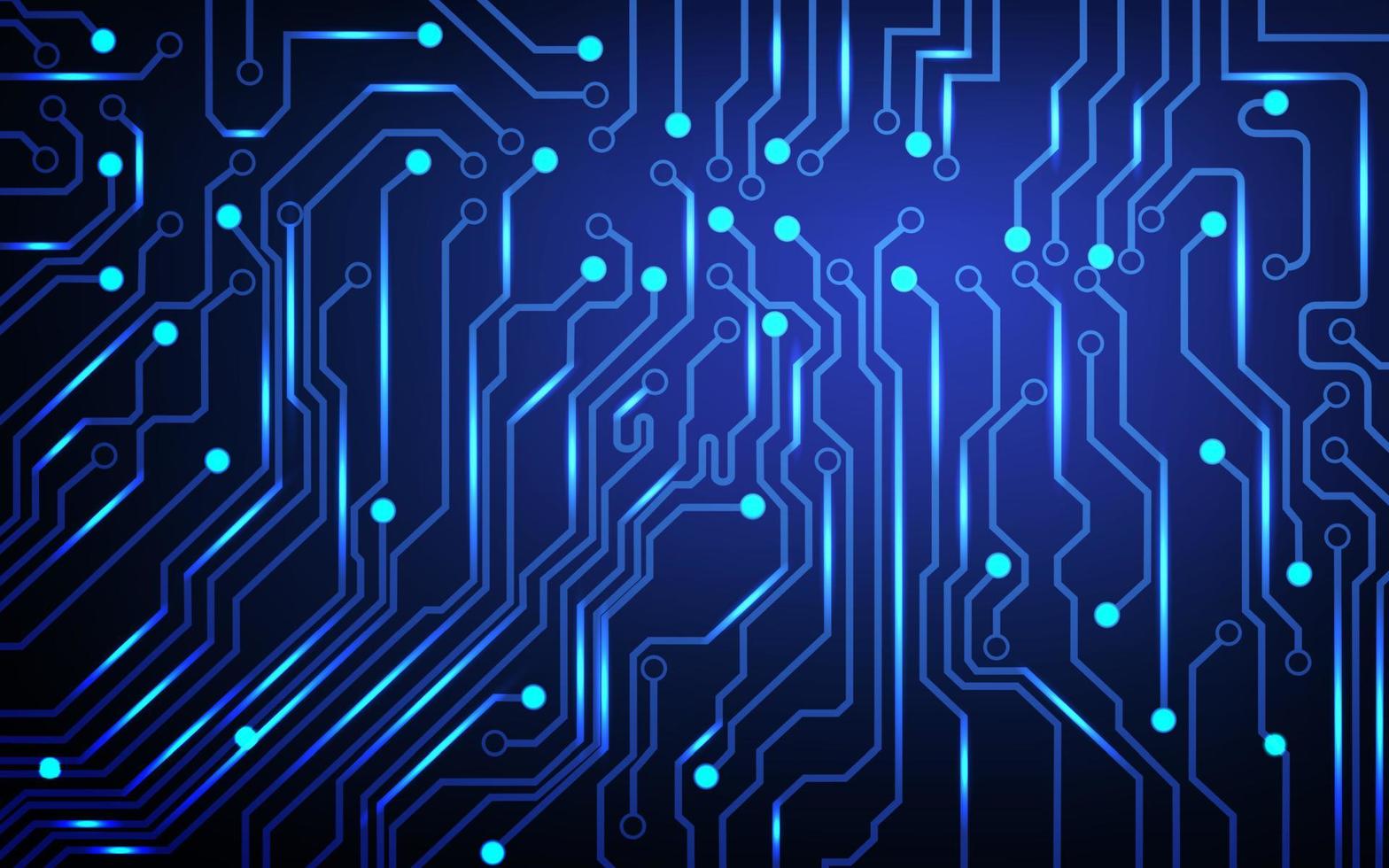 Abstract circuit board background vector