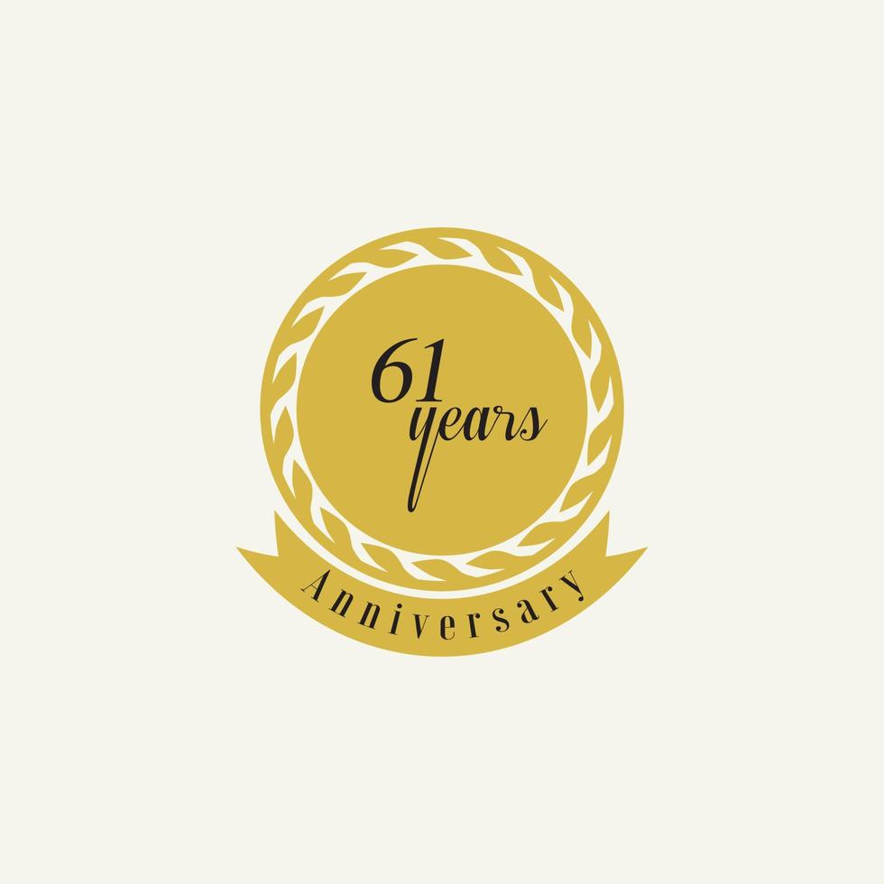 set of anniversary logotype style with handwriting golden color for celebration event vector