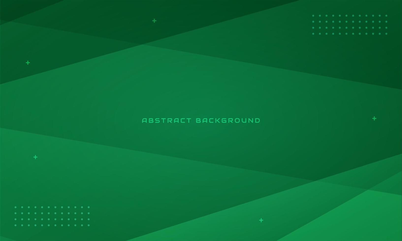 Abstract green background vector design, banner pattern, background template.