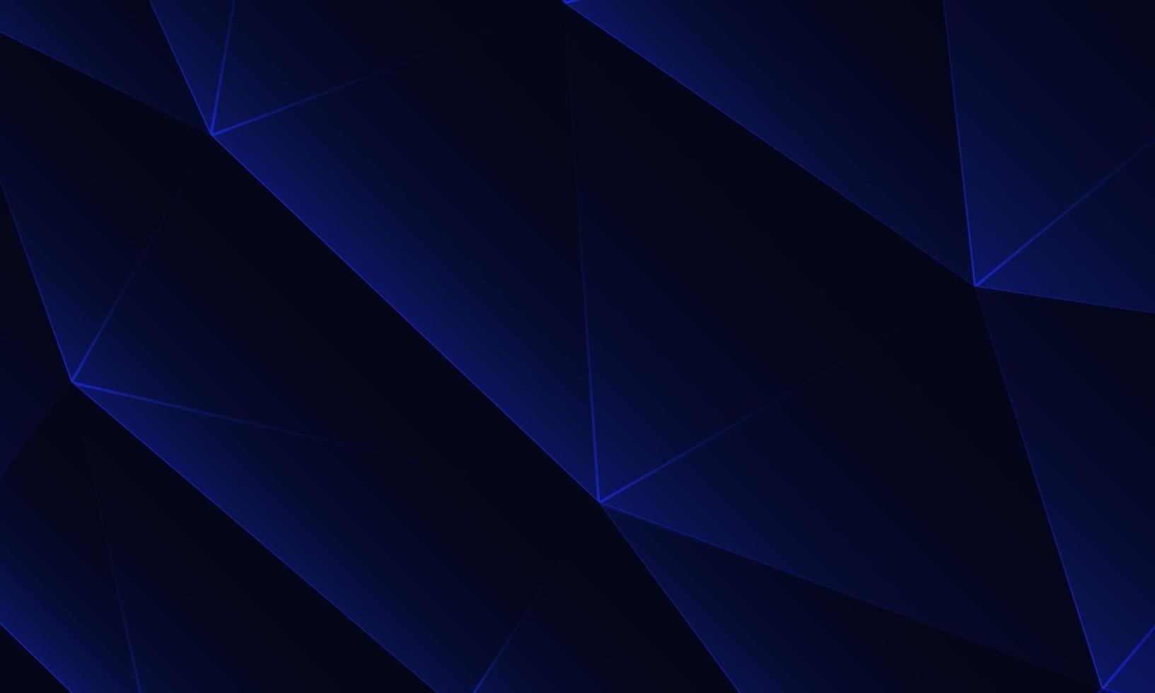 Futuristic blue low poly background, abstract geometric rumpled triangular style. vector illustration.