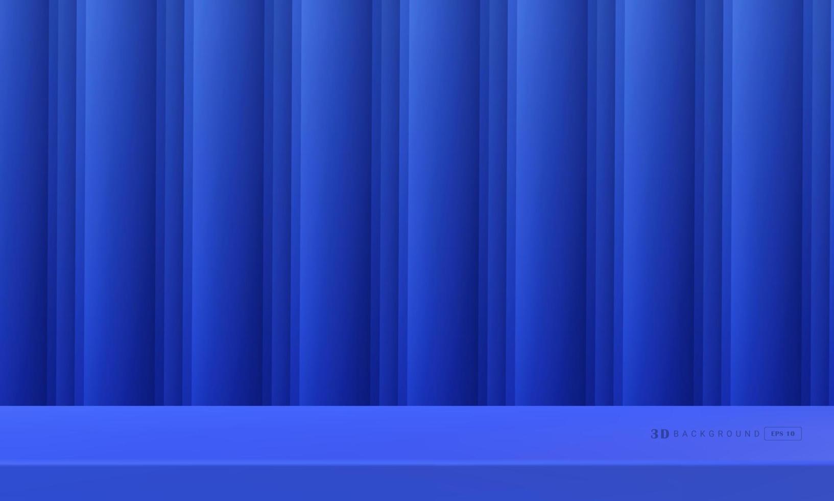 3D blue podium background vector concept with texture, Suitable for  business background design, template, banner 4938015 Vector Art at Vecteezy