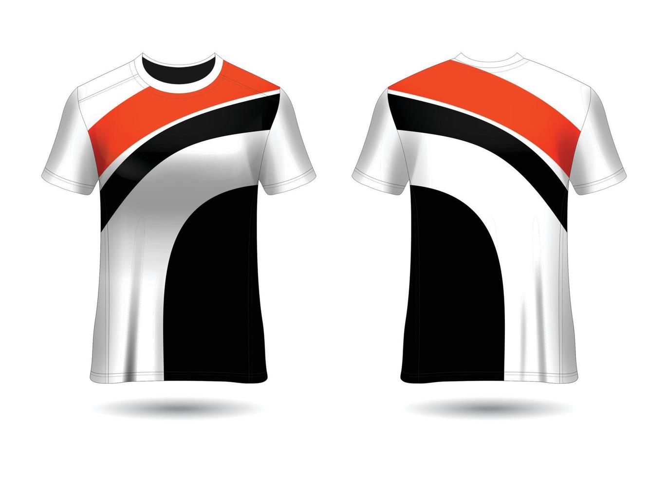 vector de diseño de camiseta de carreras deportivas