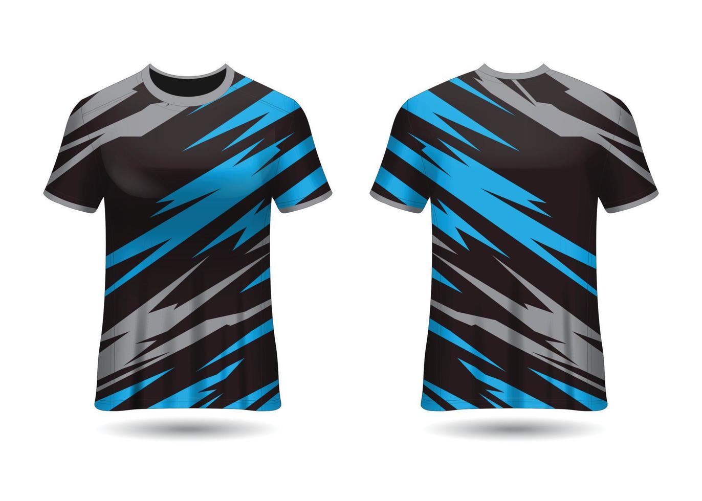 Sports Racing  Jersey Design Vector Template