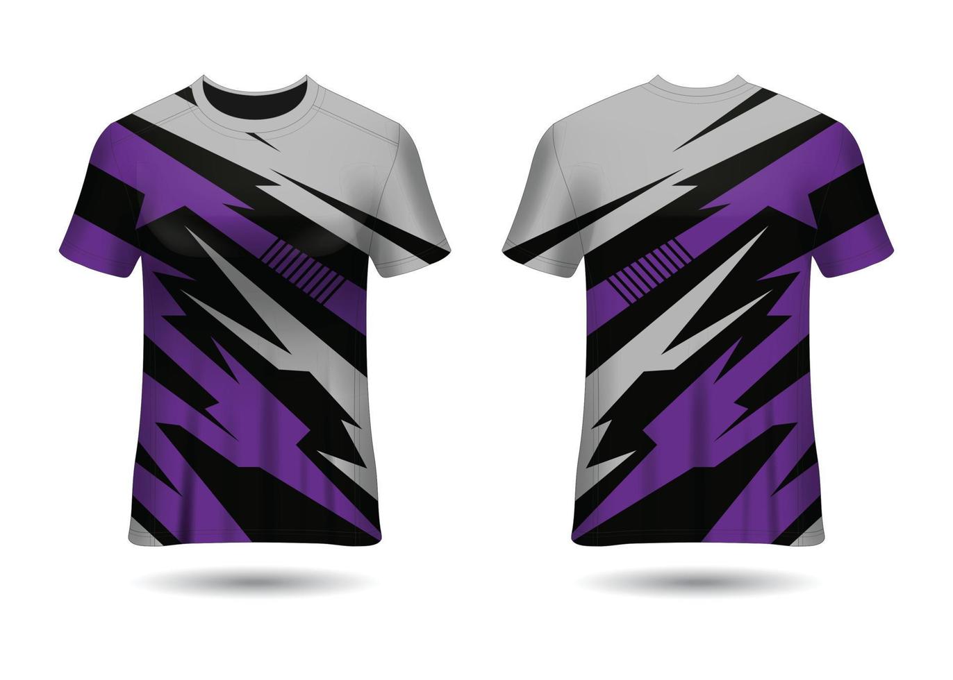 Sports Racing  Jersey Design Vector