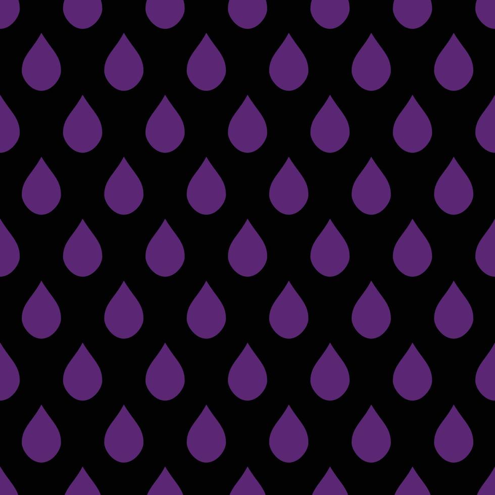 Purple Black Water Drops Background vector