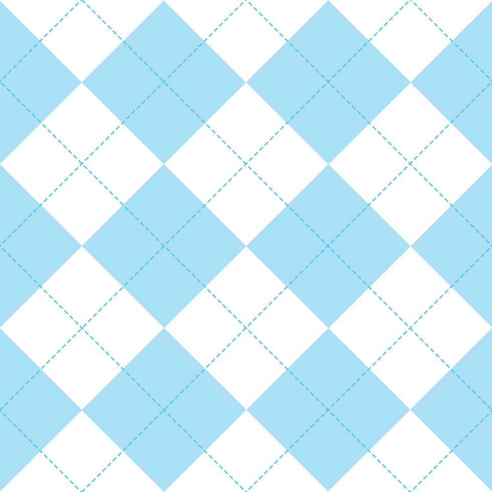 Blue White Diamond Background vector