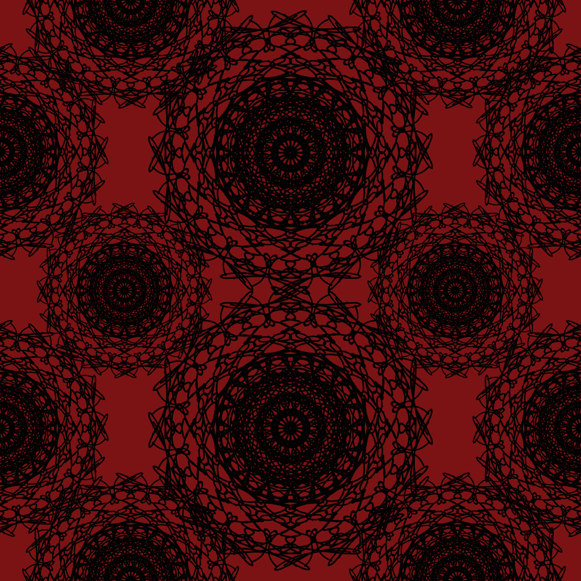 Crimson Red Round Lace Gothic Pattern 4938615 Vector Art at Vecteezy