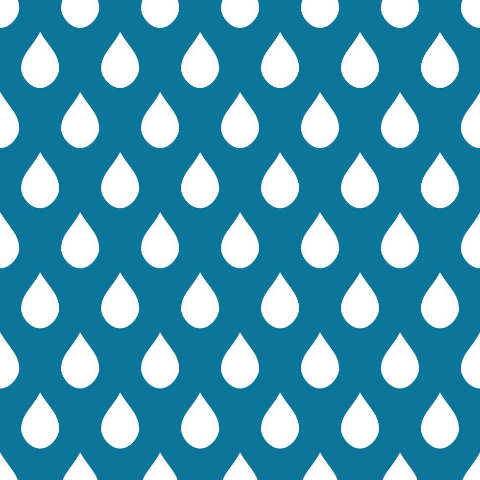 Blue White Water Drops Background vector