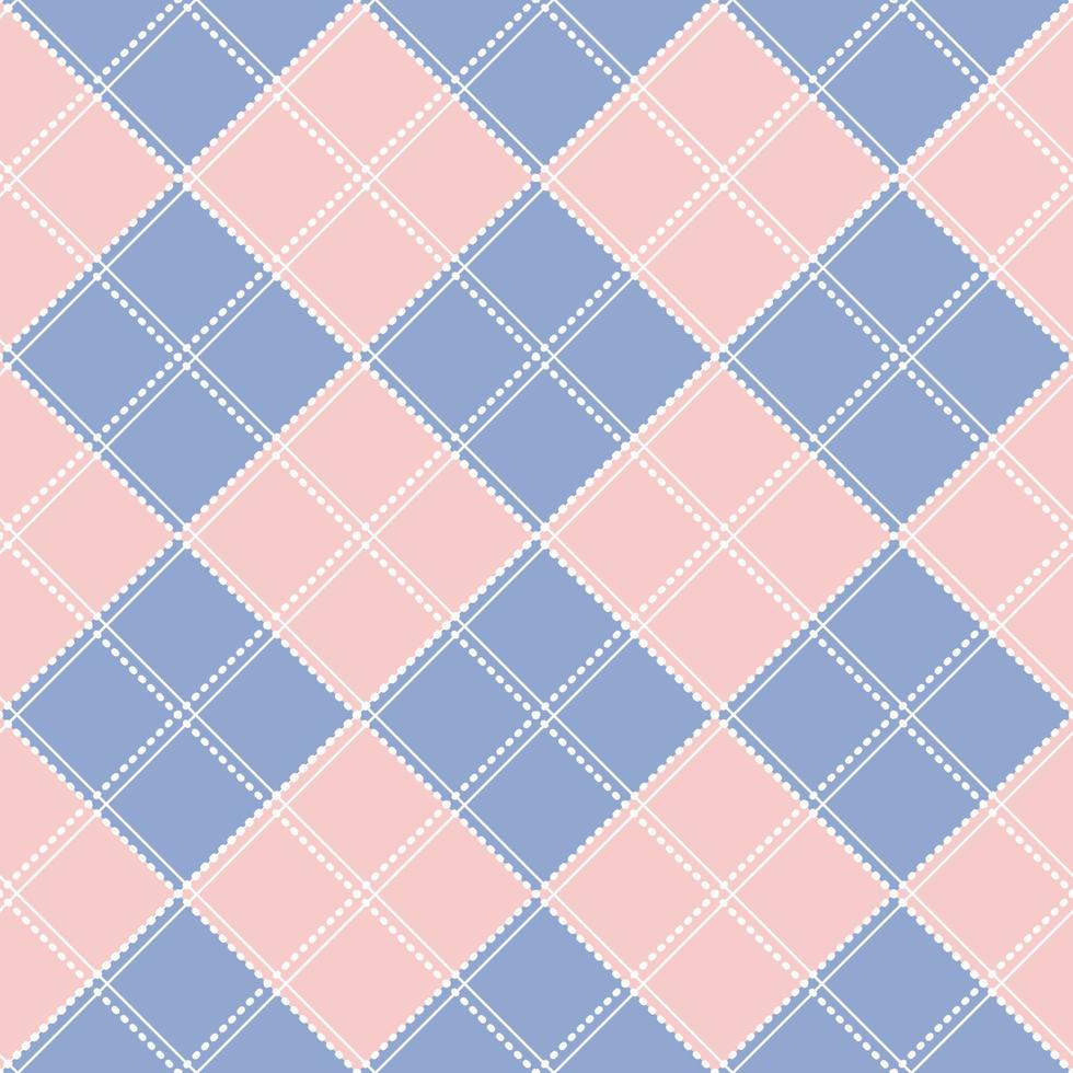 Rose Quartz Serenity Diamond Chessboard Background vector