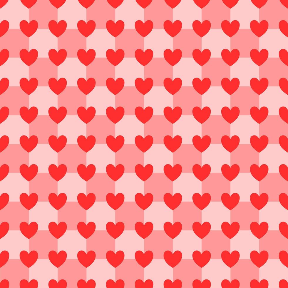 seamless pattern for Valentine's Day with heart pattern seamless vector