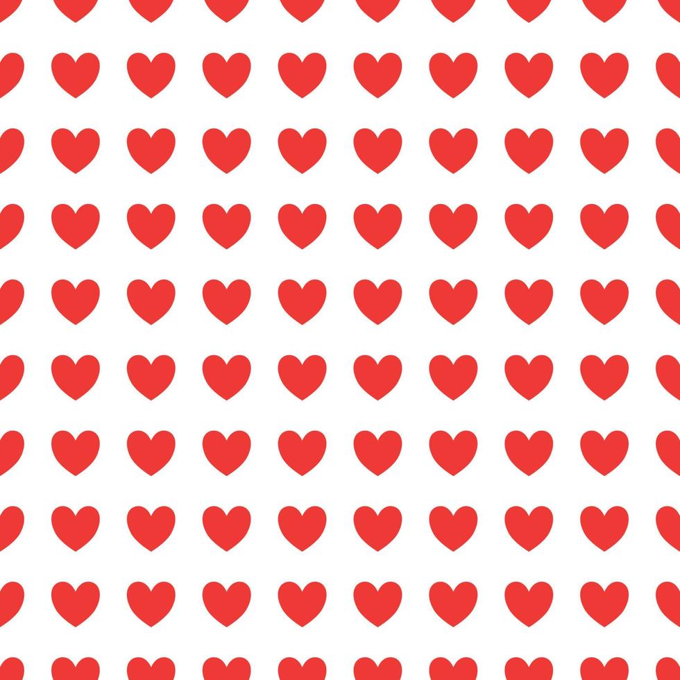 seamless pattern for Valentine's Day with heart pattern seamless vector