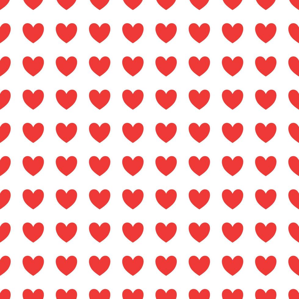 seamless pattern for Valentine's Day with heart pattern seamless vector