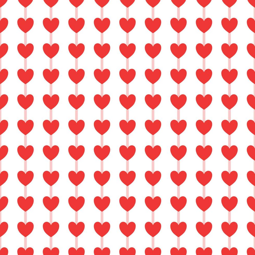seamless pattern for Valentine's Day with heart pattern seamless vector