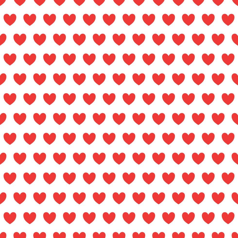 seamless pattern for Valentine's Day with heart pattern seamless vector