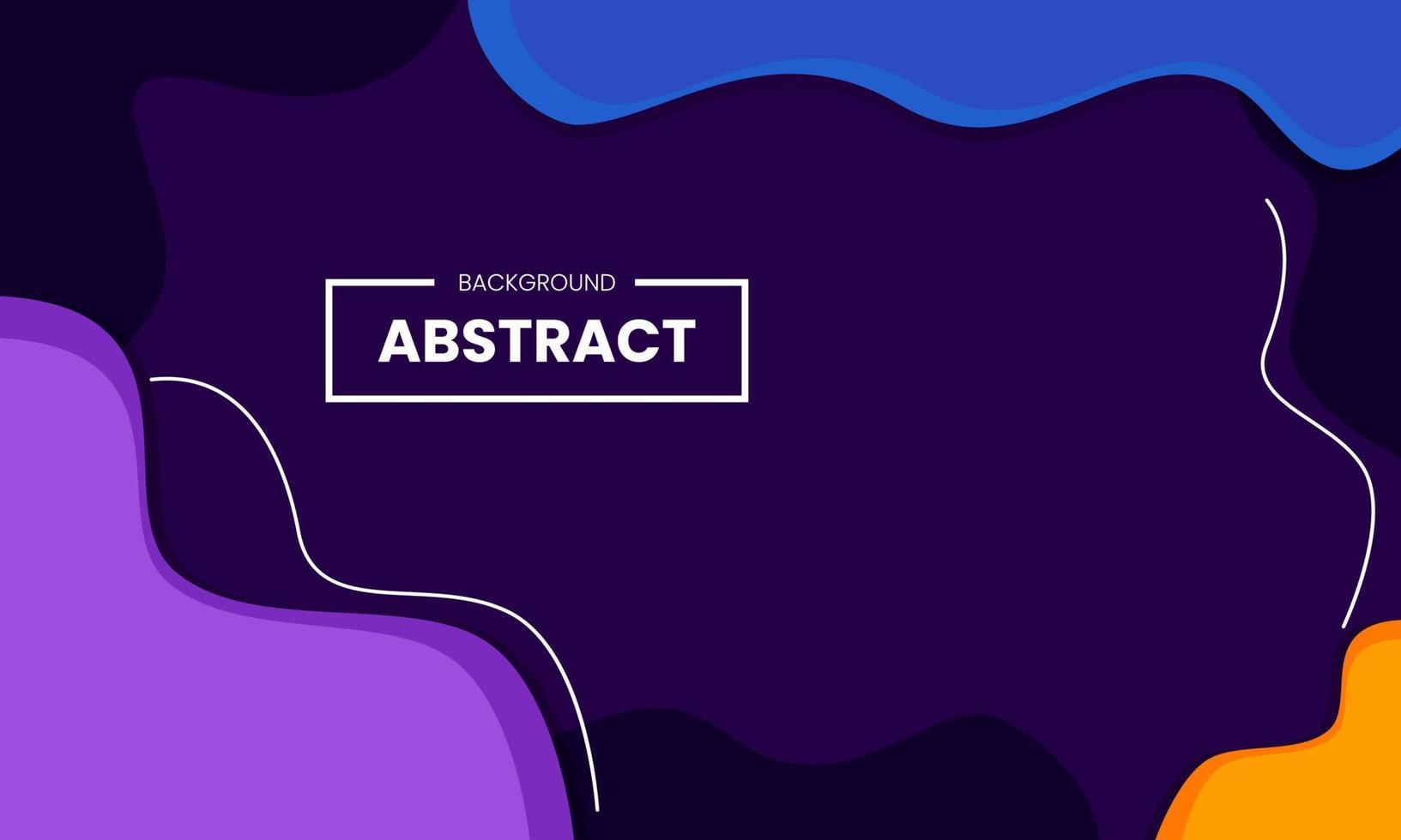 Abstract Background Memphis Style Design vector