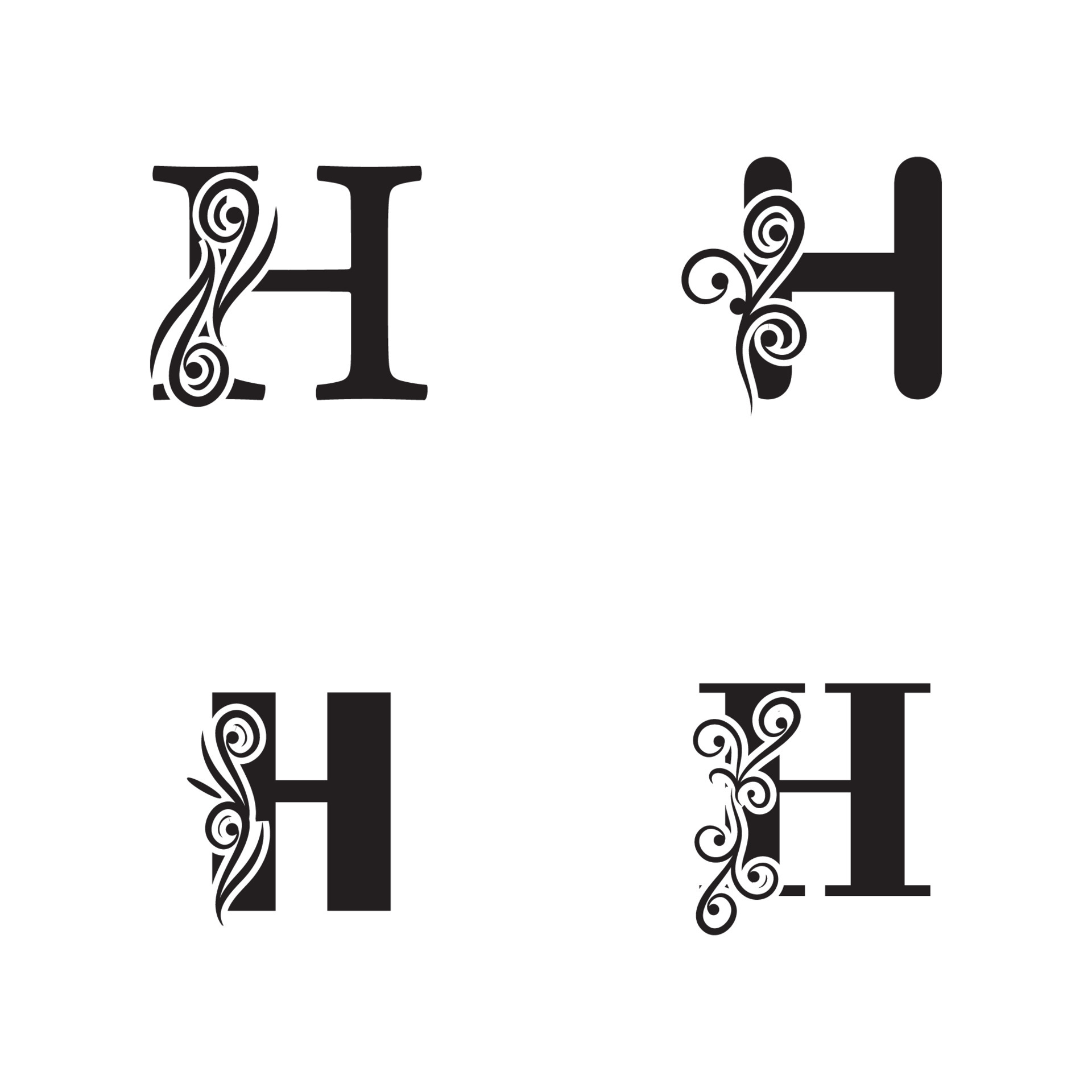 Letter H logo icon vector design template 4940368 Vector Art at Vecteezy